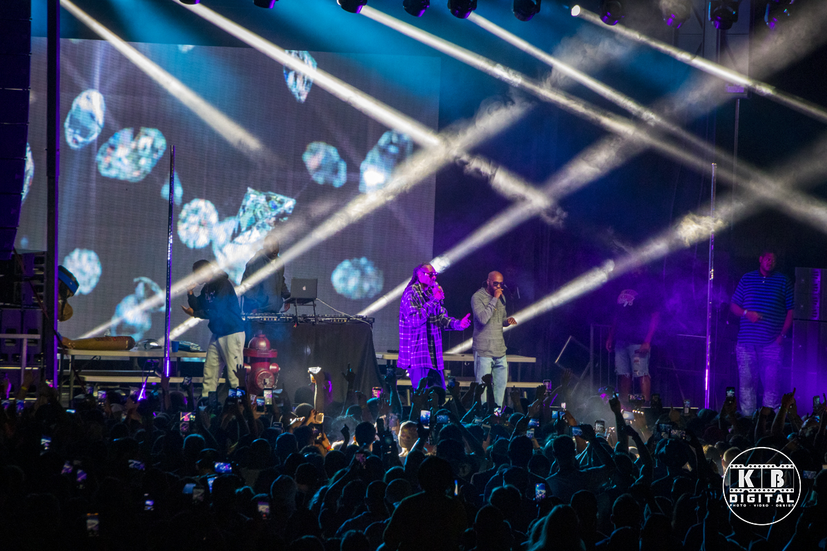 Snoop Dogg performs in Rockford, Illinois.