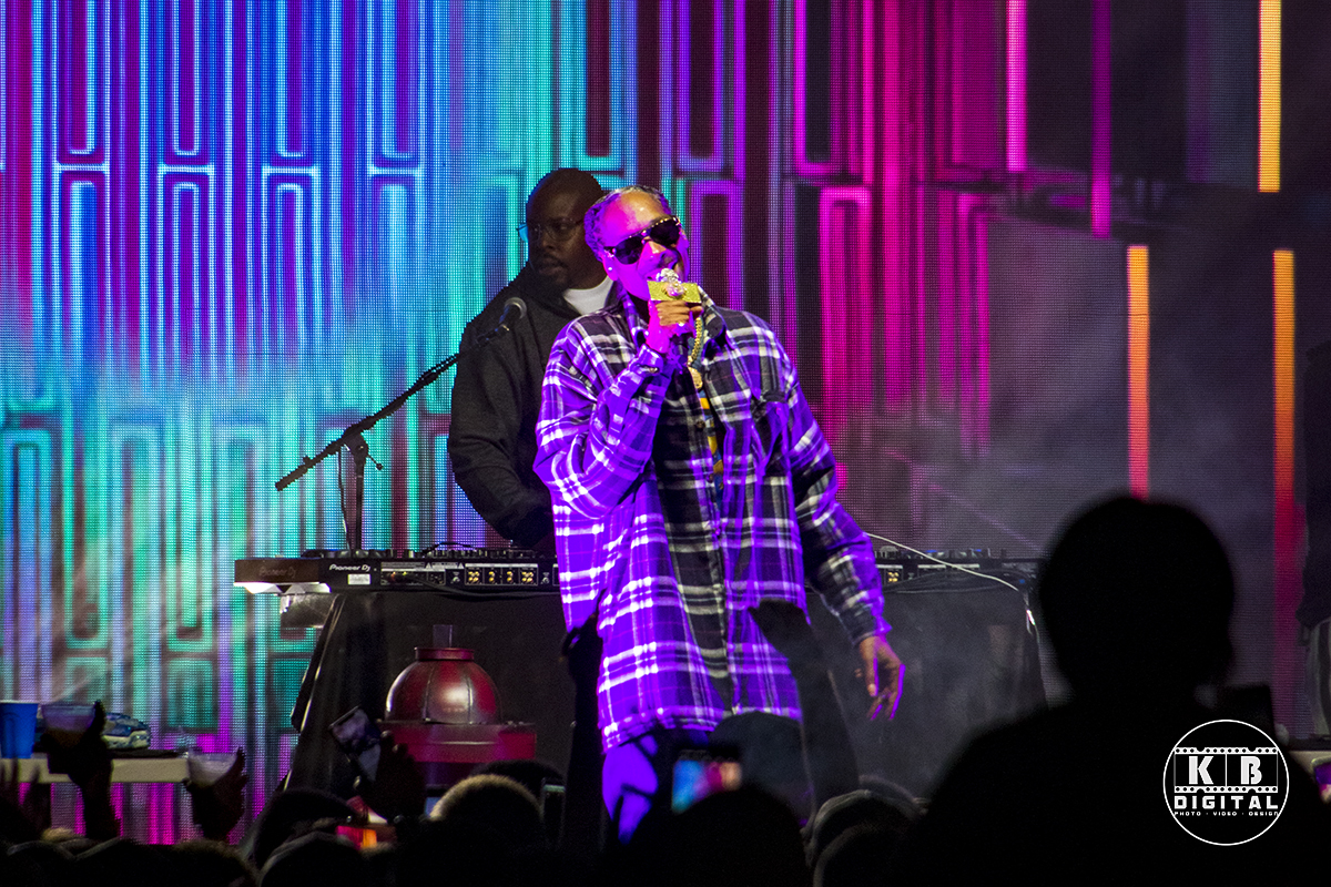 Snoop Dogg performs in Rockford, Illinois.