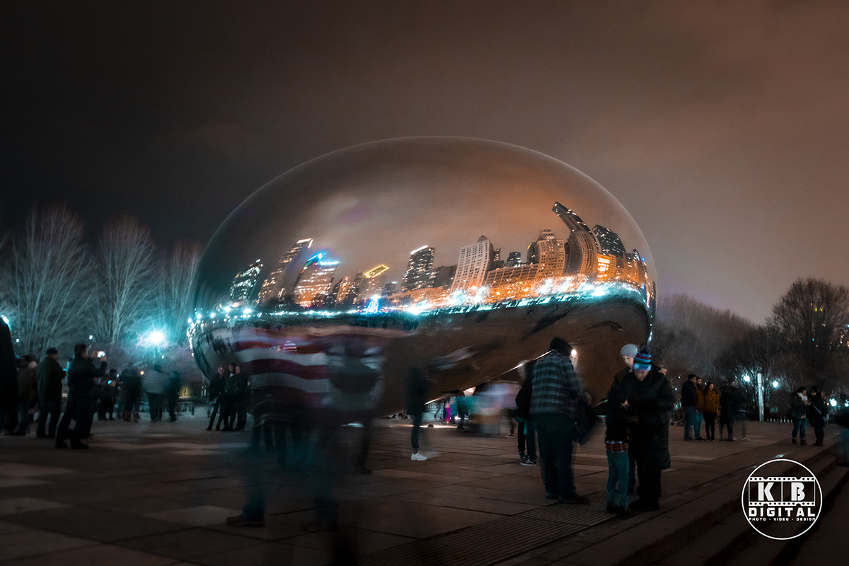 The Bean (Cloud Gate) in Chicago by KB Digital