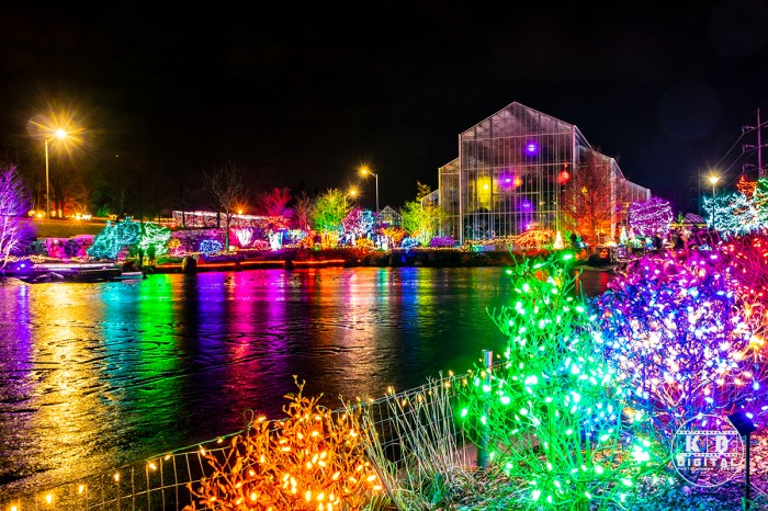 Holiday lights in Rockford, Illinois by KB Digital