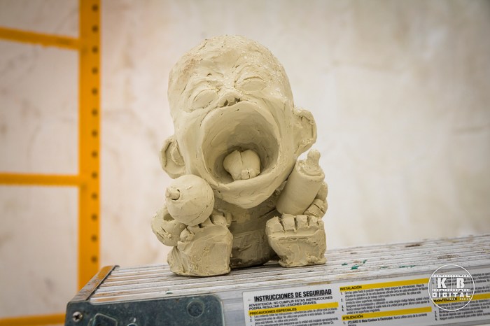 Snow sculpting competition 2020 begins in Rockford, Illinois.