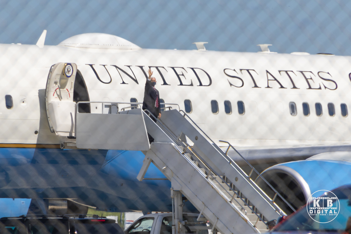 Vice President Mike Pence in Janesville, Wisconsin