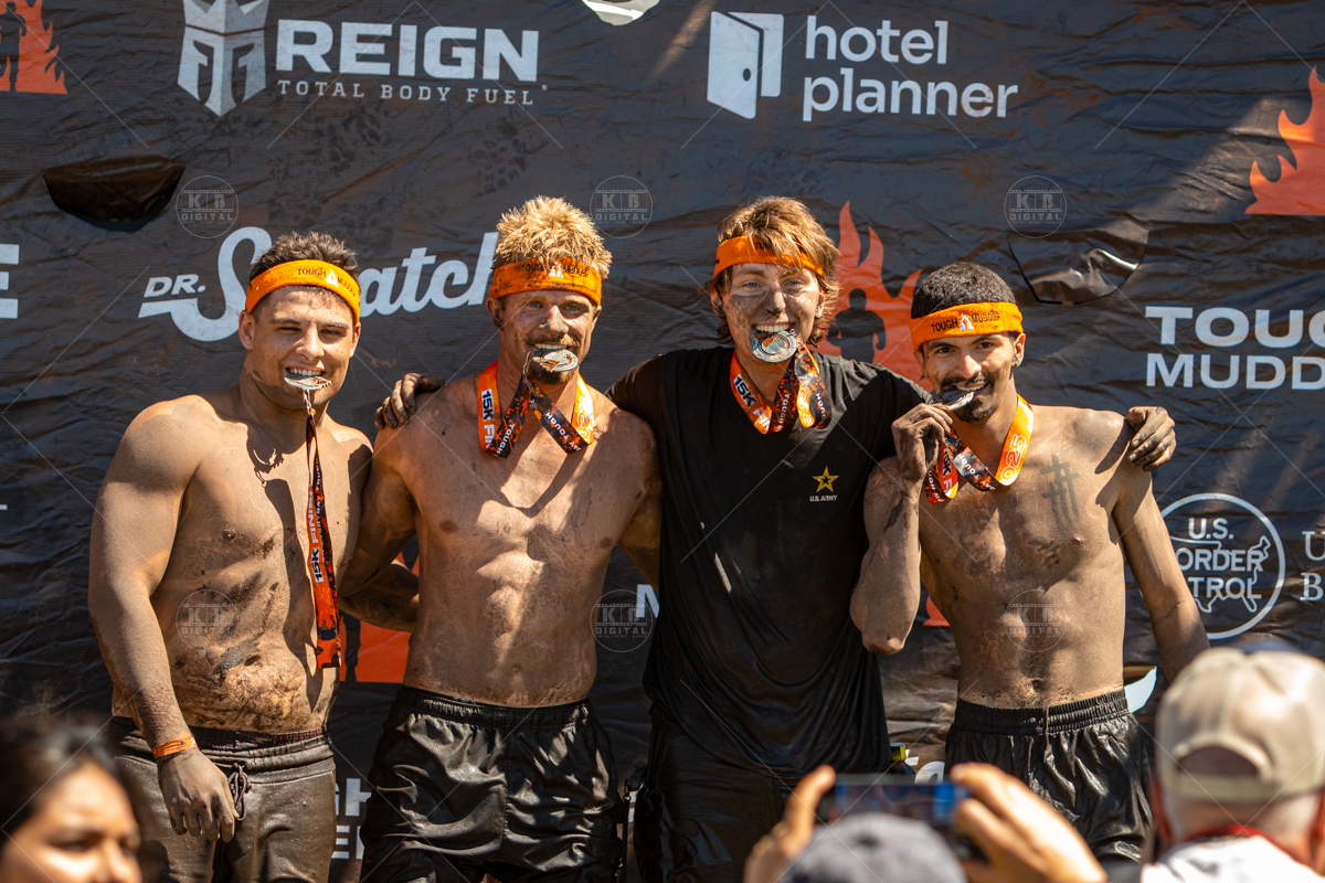 Tough Mudder Chicago competition held in Rockford, Illinois. Photos by KB Digital.