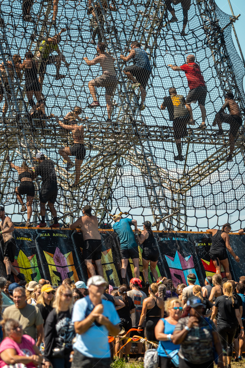 Tough Mudder Chicago competition held in Rockford, Illinois. Photos by KB Digital.