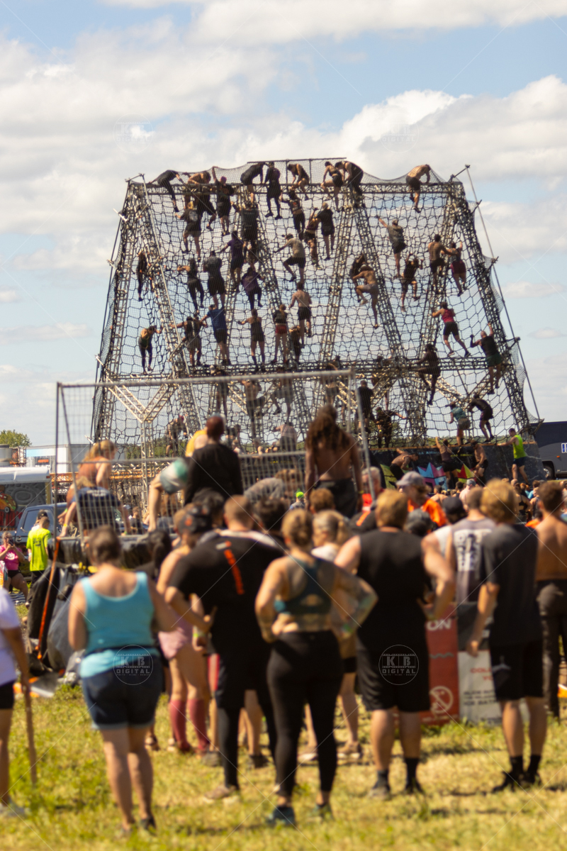 Tough Mudder Chicago competition held in Rockford, Illinois. Photos by KB Digital.