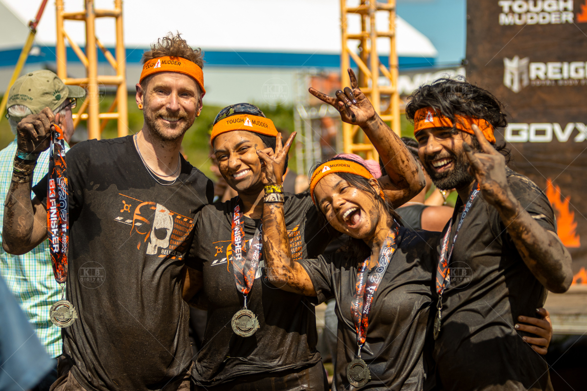 Tough Mudder Chicago competition held in Rockford, Illinois. Photos by KB Digital.
