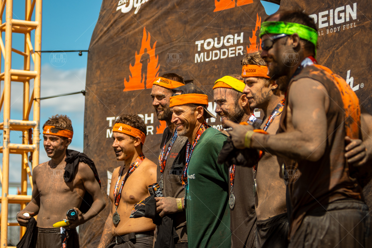 Tough Mudder Chicago competition held in Rockford, Illinois. Photos by KB Digital.