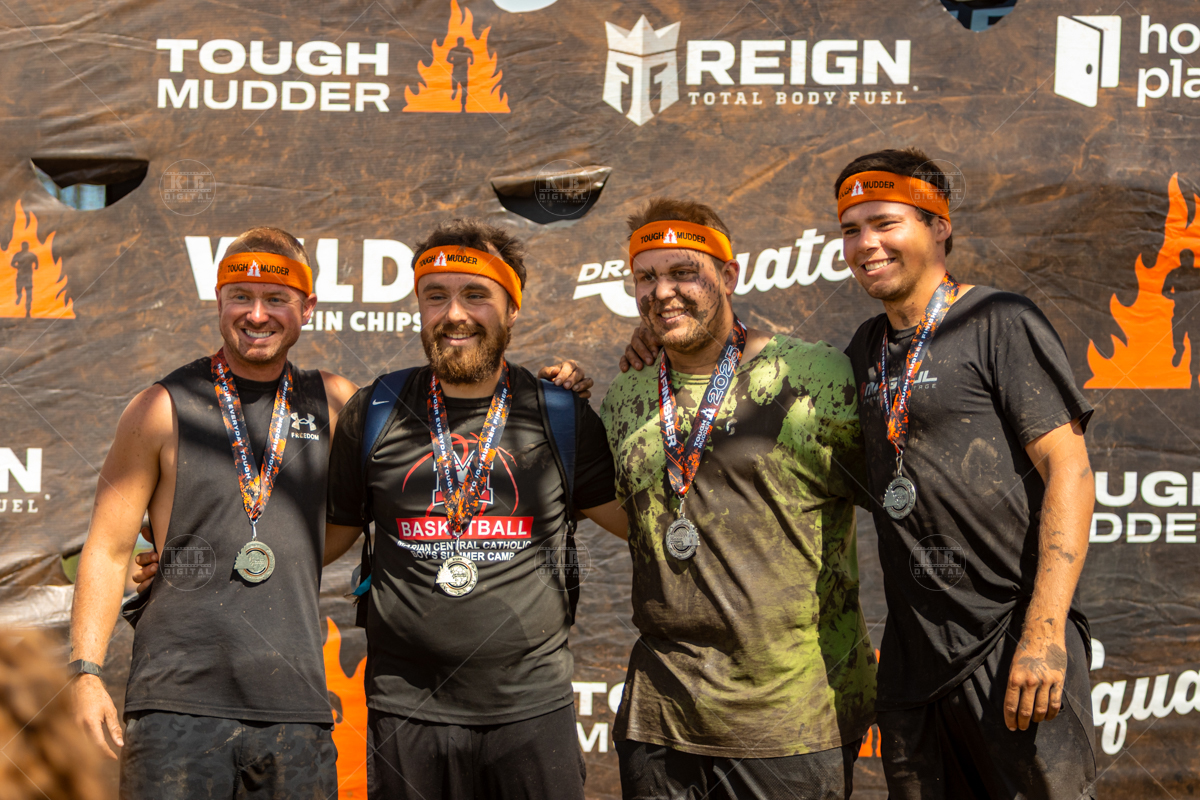 Tough Mudder Chicago competition held in Rockford, Illinois. Photos by KB Digital.