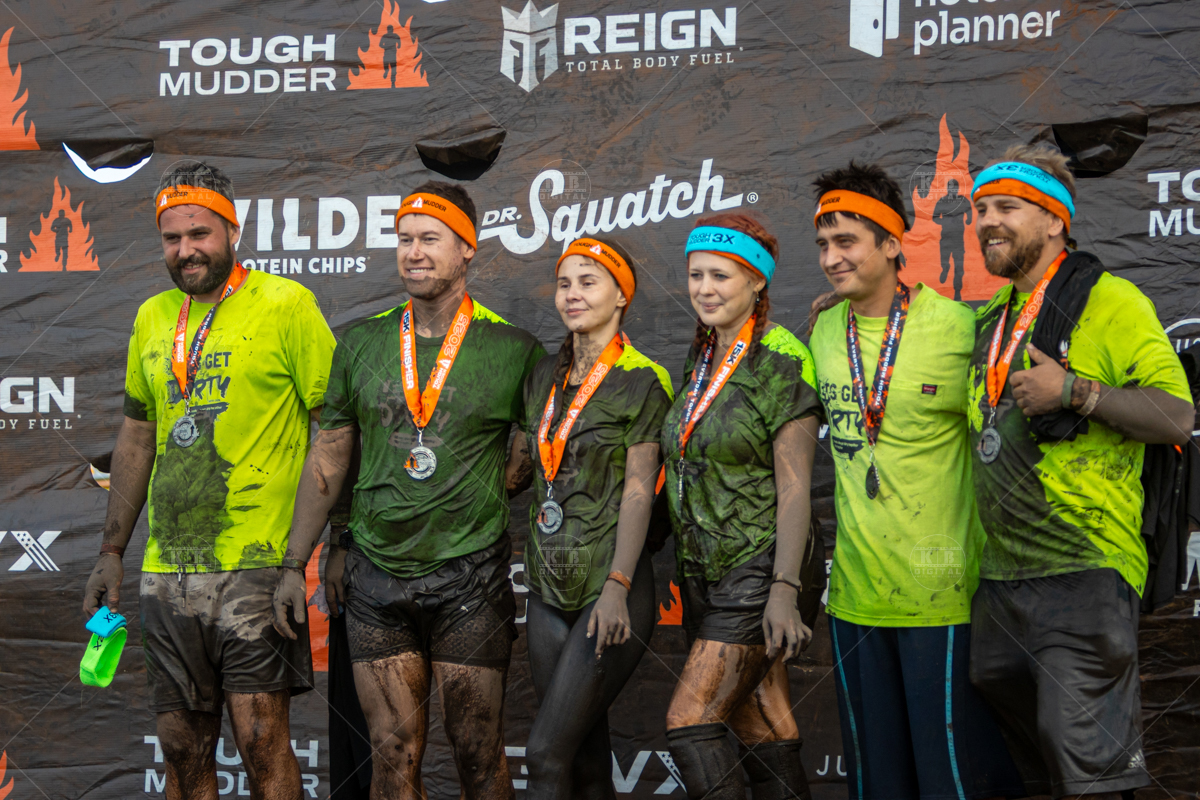 Tough Mudder Chicago competition held in Rockford, Illinois. Photos by KB Digital.