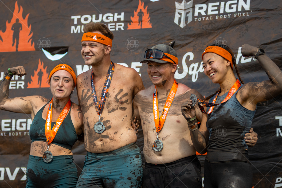 Tough Mudder Chicago competition held in Rockford, Illinois. Photos by KB Digital.