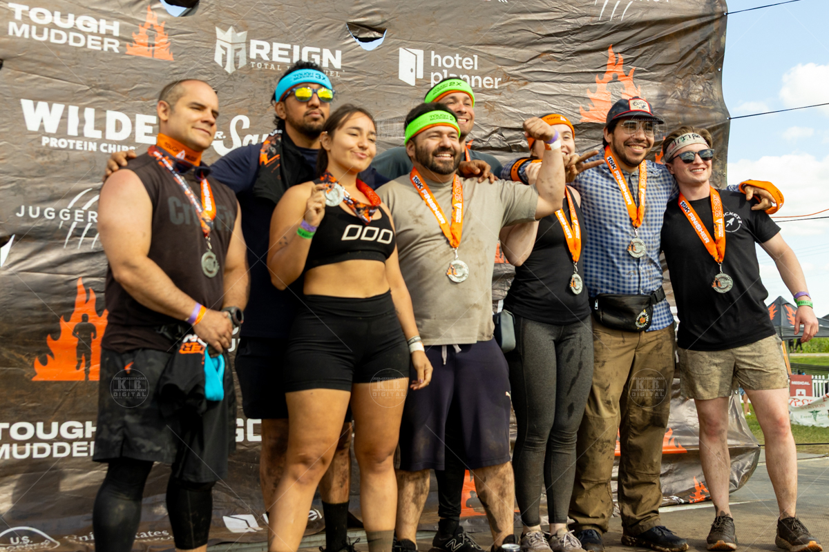 Tough Mudder Chicago competition held in Rockford, Illinois. Photos by KB Digital.