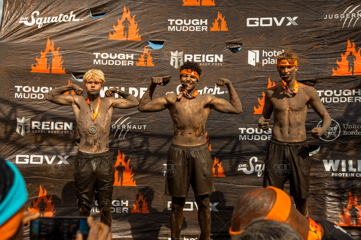 Tough Mudder Chicago competition held in Rockford, Illinois. Photos by KB Digital.