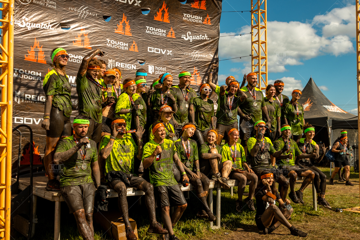 Tough Mudder Chicago competition held in Rockford, Illinois. Photos by KB Digital.
