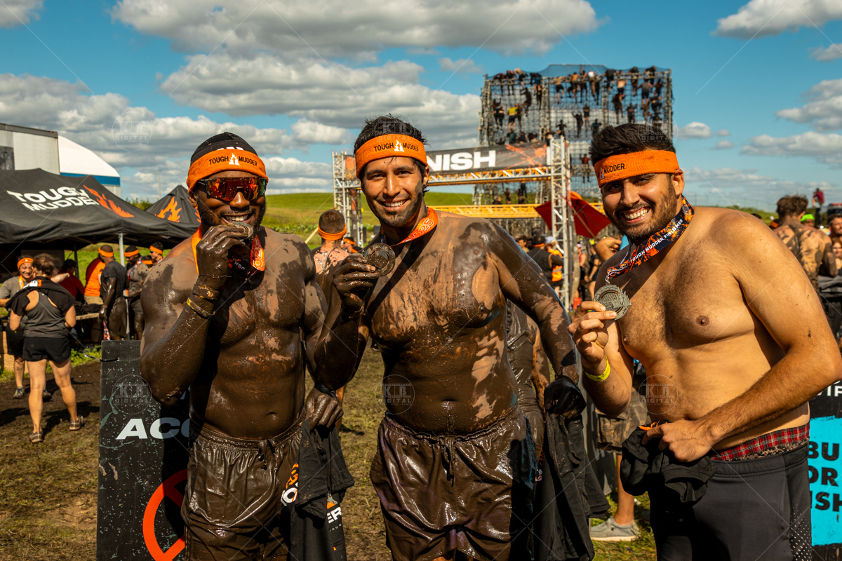 Tough Mudder Chicago competition held in Rockford, Illinois. Photos by KB Digital.