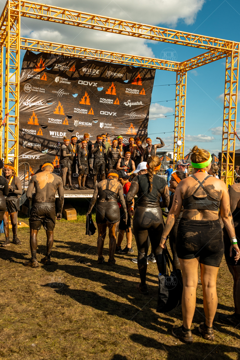 Tough Mudder Chicago competition held in Rockford, Illinois. Photos by KB Digital.
