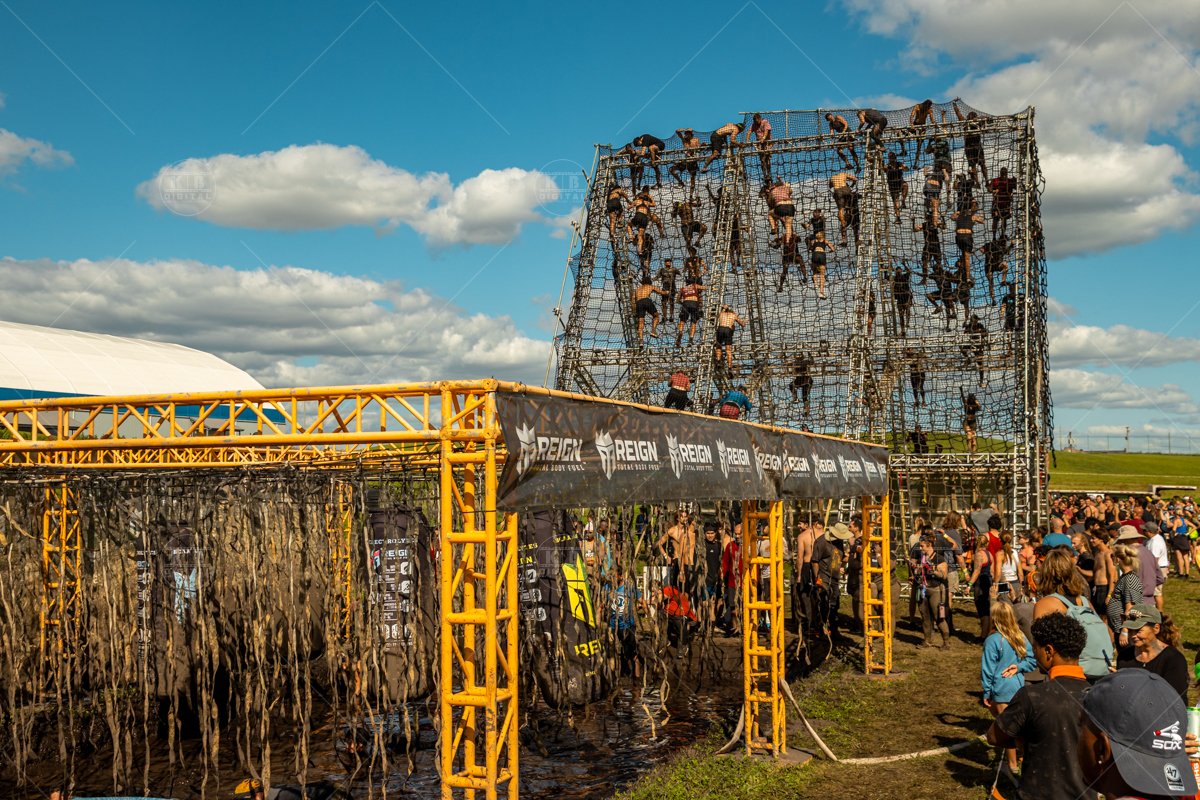 Tough Mudder Chicago competition held in Rockford, Illinois. Photos by KB Digital.