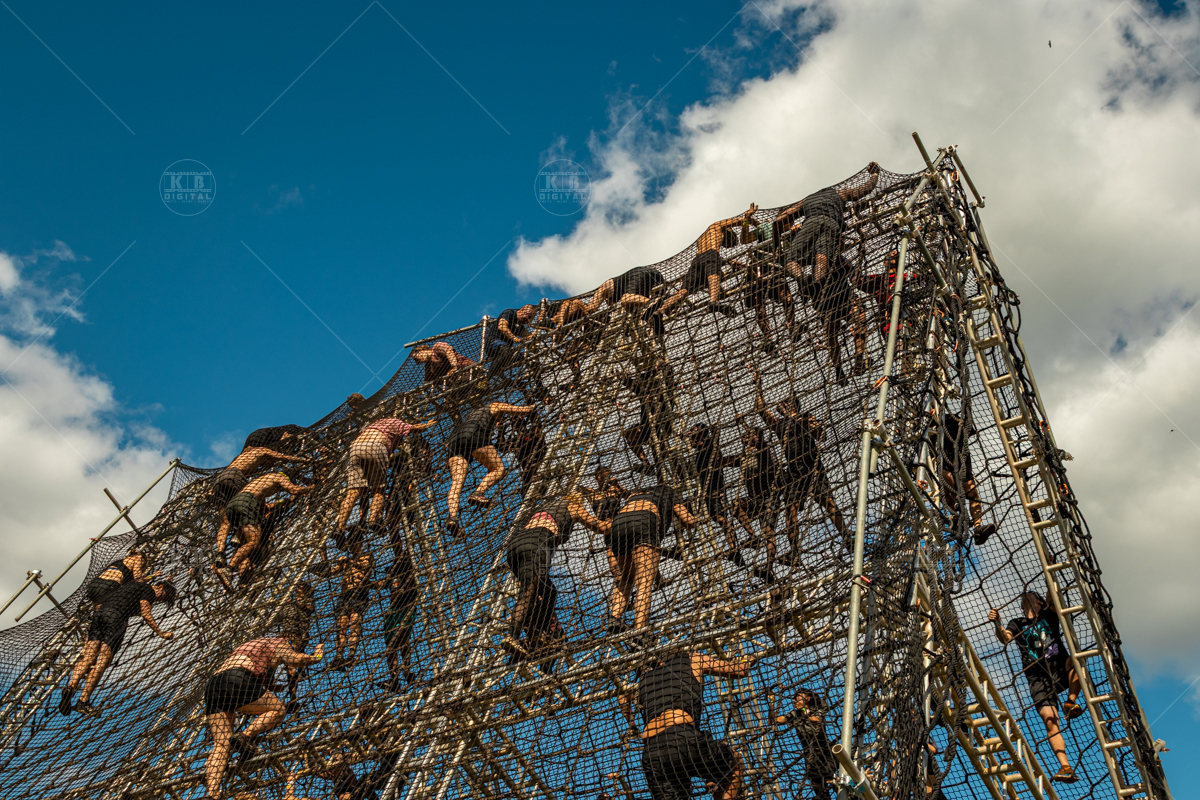 Tough Mudder Chicago competition held in Rockford, Illinois. Photos by KB Digital.