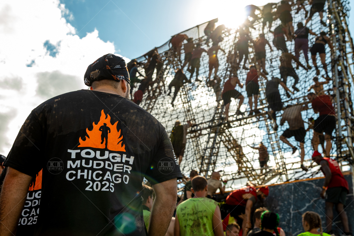 Tough Mudder Chicago competition held in Rockford, Illinois. Photos by KB Digital.