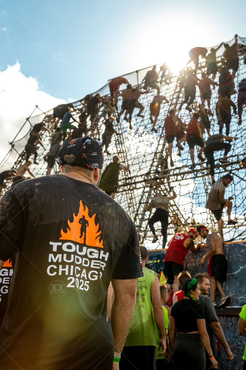 Tough Mudder Chicago competition held in Rockford, Illinois. Photos by KB Digital.