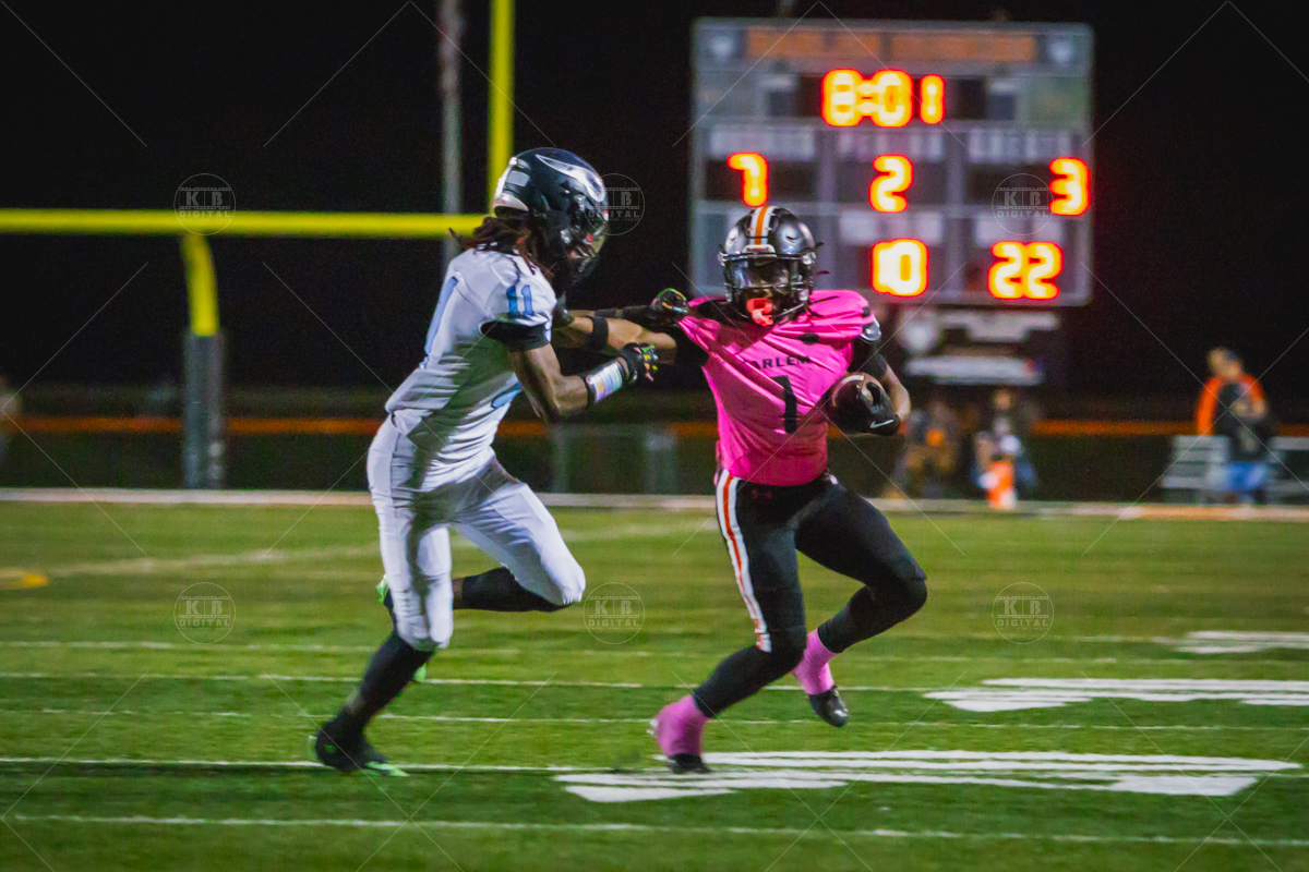 Harlem versus Guilford football game by KB Digital
