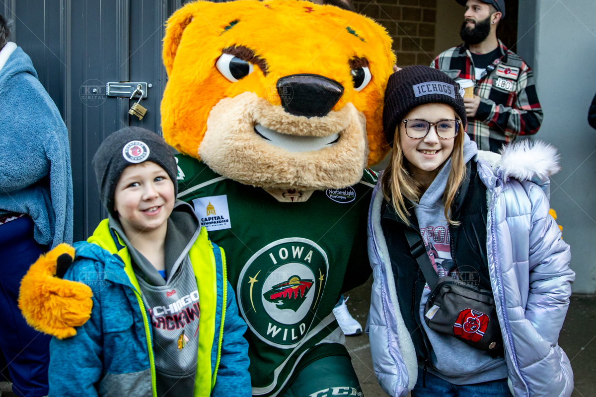 AHL All Star hockey in Rockford, Illinois.